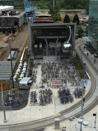 At this location is also America&rsquo;s largest bike valet service &mdash; free to everyone