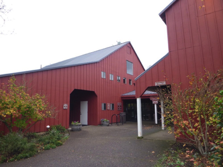 Visitor center and Champoeg store &ndash; accessible restrooms &ndash; bike racks