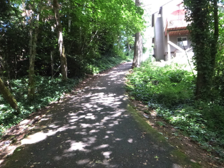 End of the 108th Street Trail has a 20% uphill grade &ndash; no connecting trail