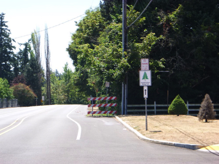 SW 92nd Ave is on the right side of Tigard High School &ndash; follow the Tualatin River Water Trail sign