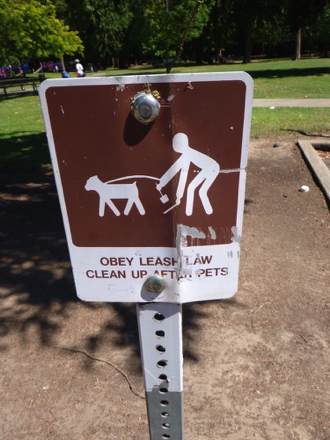 Obey leash laws &ndash; clean up after pets
