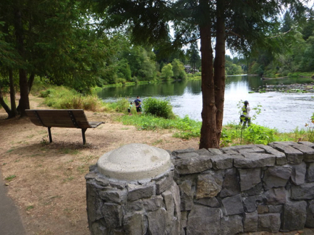 Paved trail to natural surface may have a lip