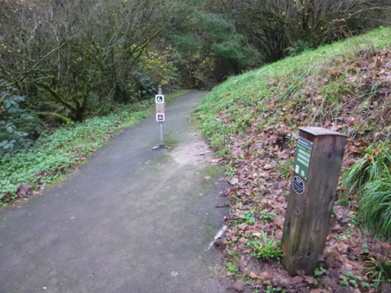 Trailhead for the White Pine Trail