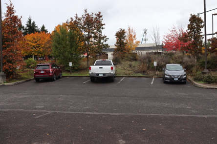 Sunnyside Road access parking &ndash; 5 regular spaces designated for Mt Talbert &ndash; parking at Miramont Pointe is not allowed