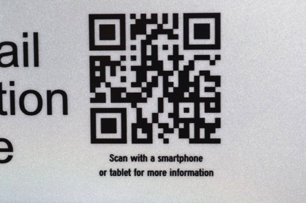 Example of QR code