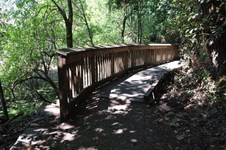Transition from natural surface to bridge may have a lip