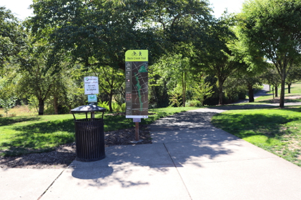 Trailhead at Orchard Park