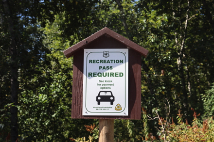 Recreation Pass Required &ndash; see kiosk for payment options