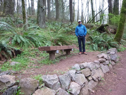 Bench on the Boomer Trail