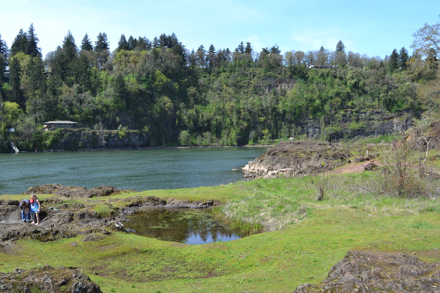 Elk Rock Island has many trails and natural features to explore &ndash; stay on designated trails to protect habitats