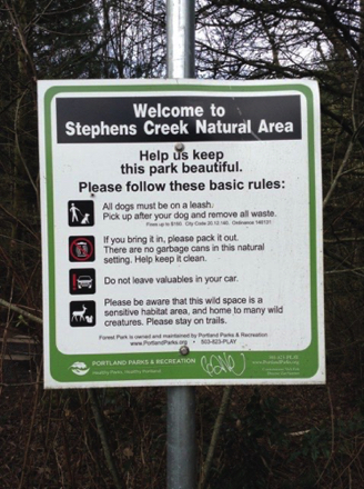 Rules of the park
