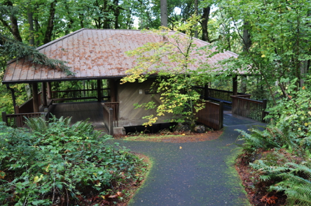 The Glenn Jackson shelter &ndash; located near the Nature Center